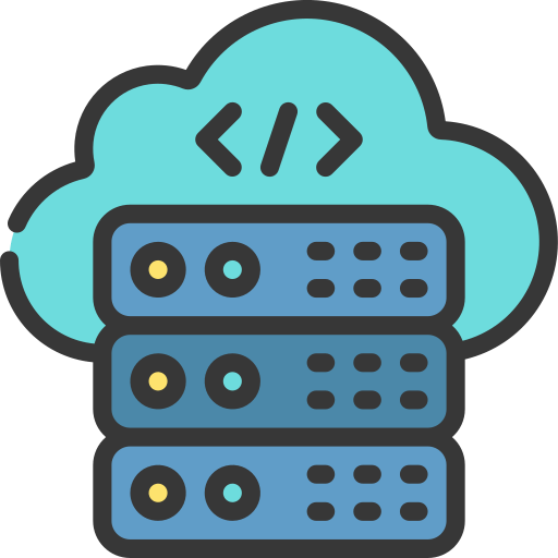icon of cloud server